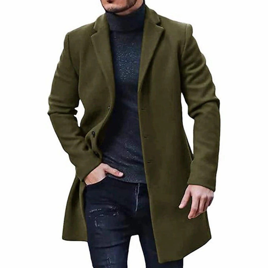 EB | Stylischer Wollmantel für Herren