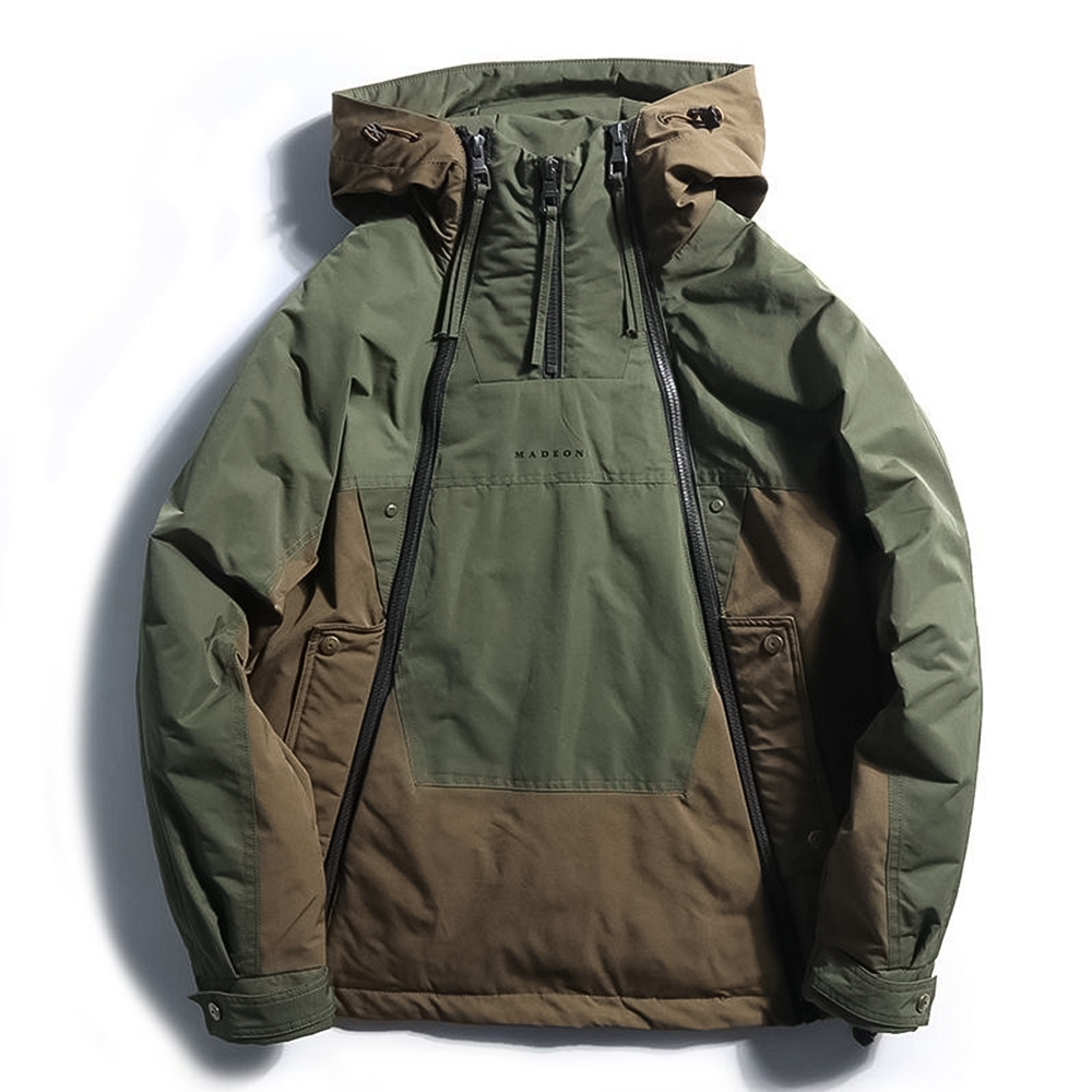EB | Stylische Herren Winterjacke mit Doppelt Zipper