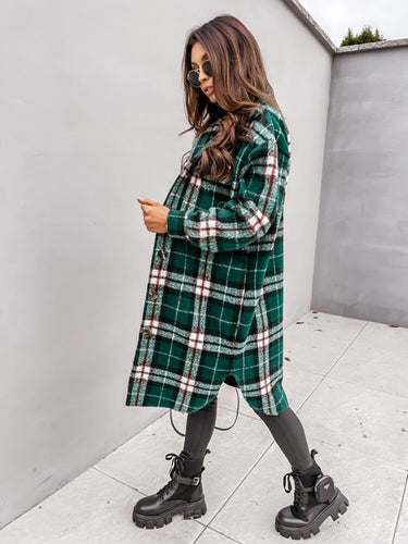 EB | Stylische Karo-Jacke - Nostalgisch & Trendy