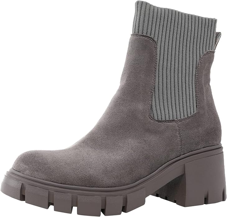 EB | Stylische Wildleder Winterstiefel für Frauen