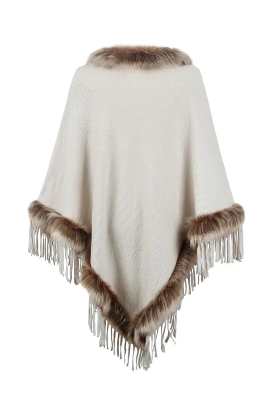 EB | Stilvolles Winter-Poncho für Frauen