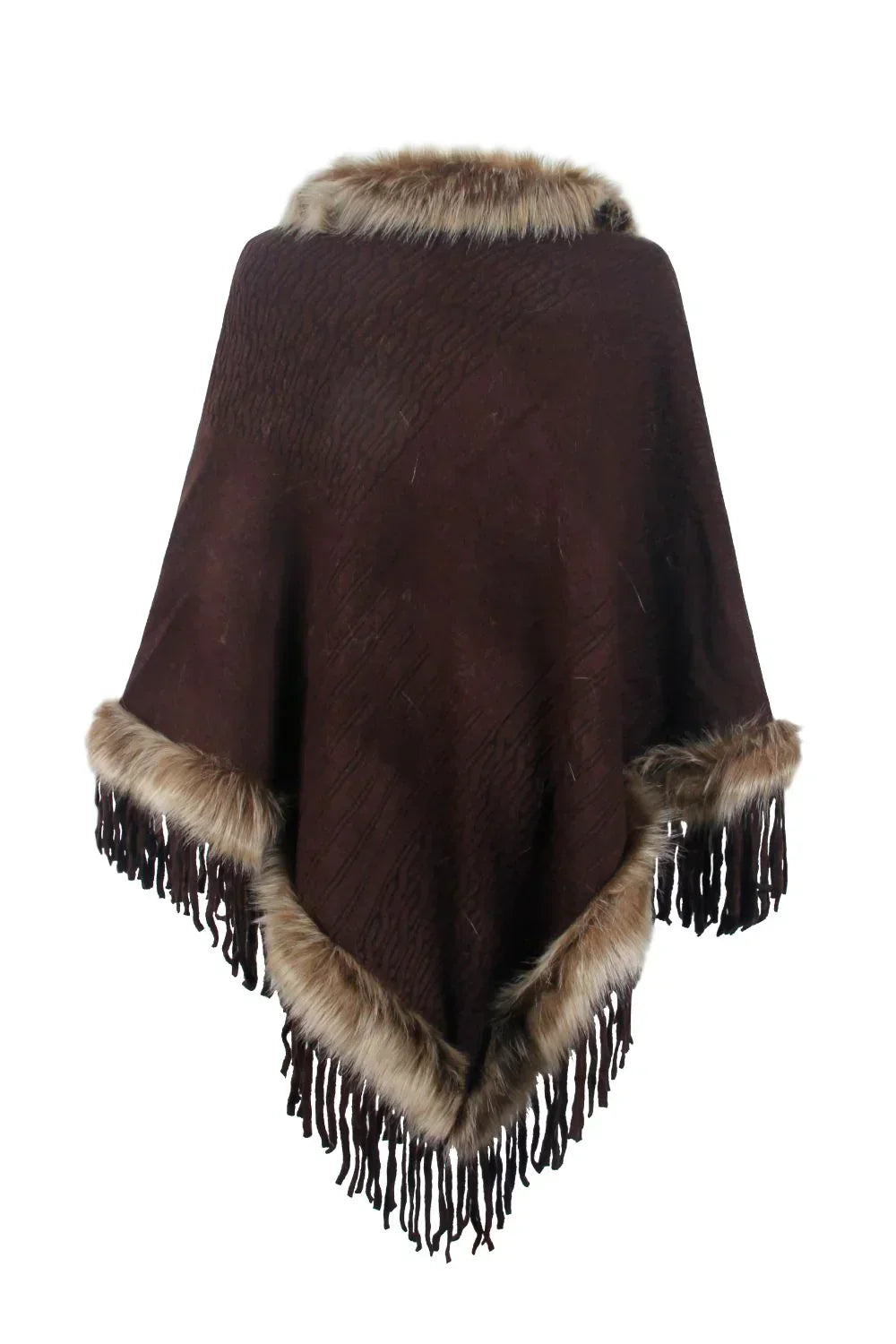 EB | Stilvolles Winter-Poncho für Frauen