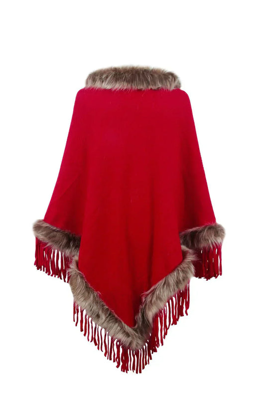 EB | Stilvolles Winter-Poncho für Frauen