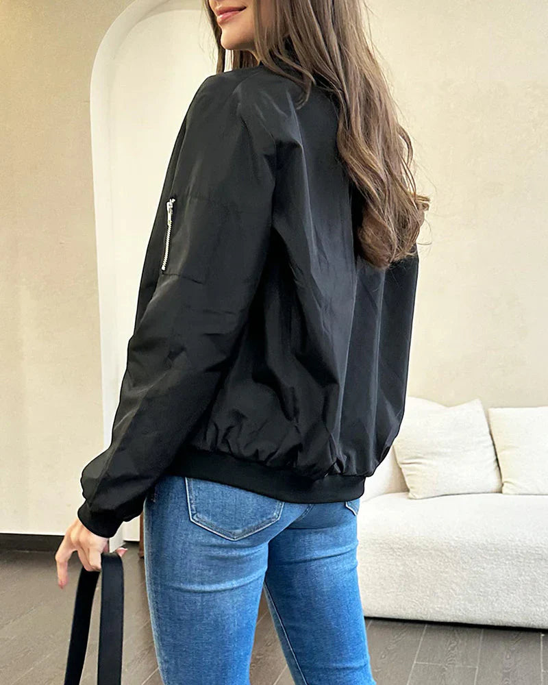 EB | Stilvolle Damen Bomberjacke - Leicht & Bequem