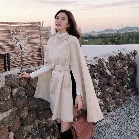 EB | Stylische Damen-Cape-Jacke - Alishas Jacke