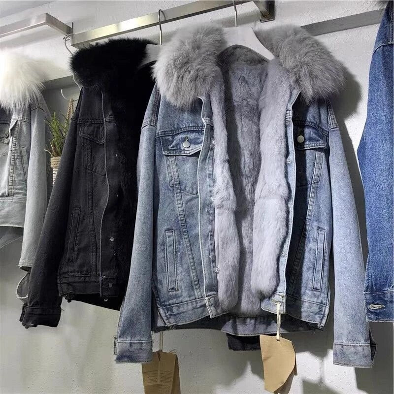 EB | Stilvolle Damen Denimjacke - Bequem und Trendy