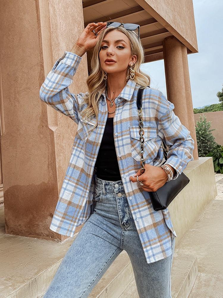 EB | Stylische Damenjacke - Bequeme und Vielseitige Außenkleidung