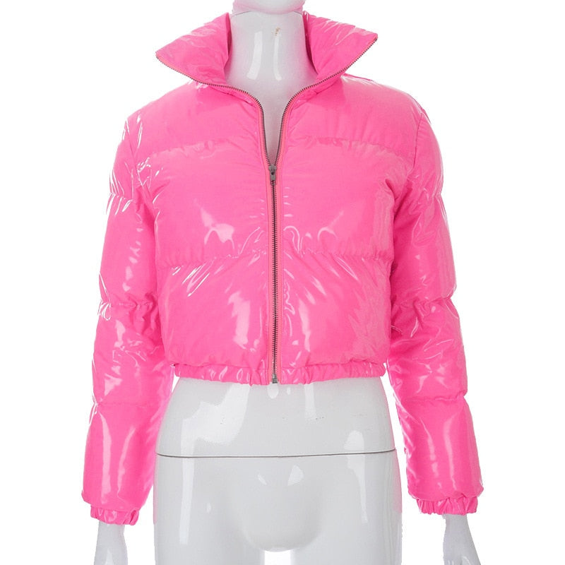 EB | Stylische Damen Pufferjacke - Warme Bomberjacke