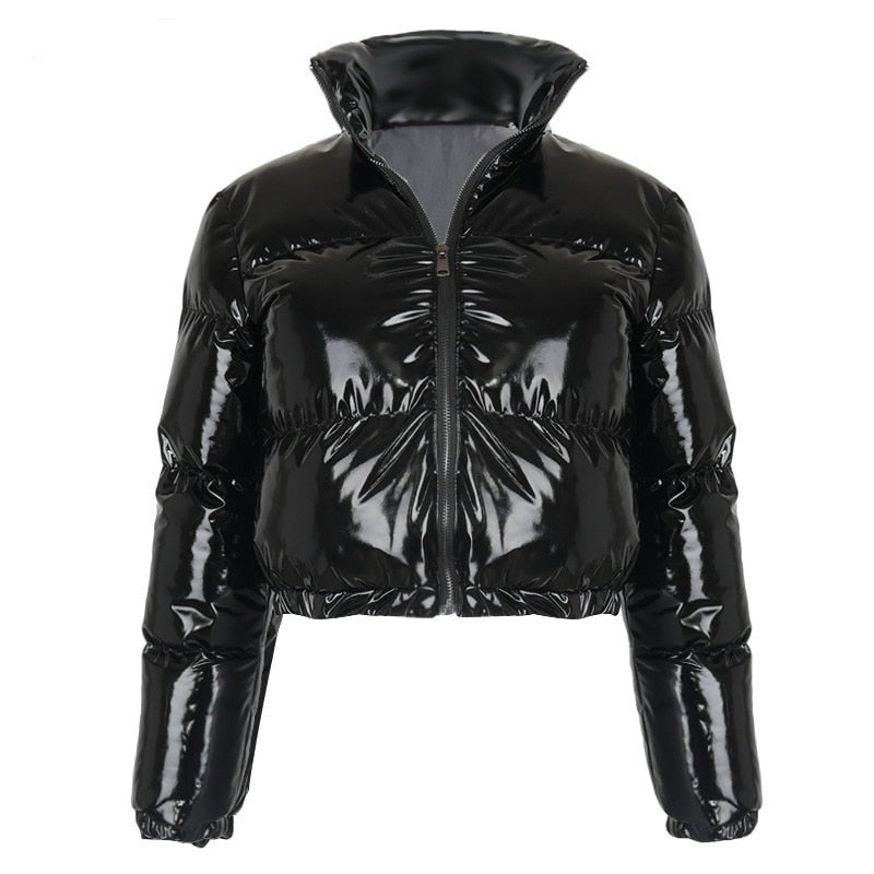 EB | Stylische Damen Pufferjacke - Warme Bomberjacke