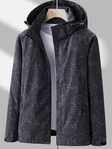 EB | Damen Wasserfeste Winddichte Kapuzenjacke - Stylisch & Leicht