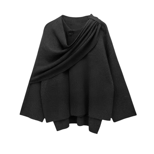 EB | Stylischer Damen-Winter-Poncho