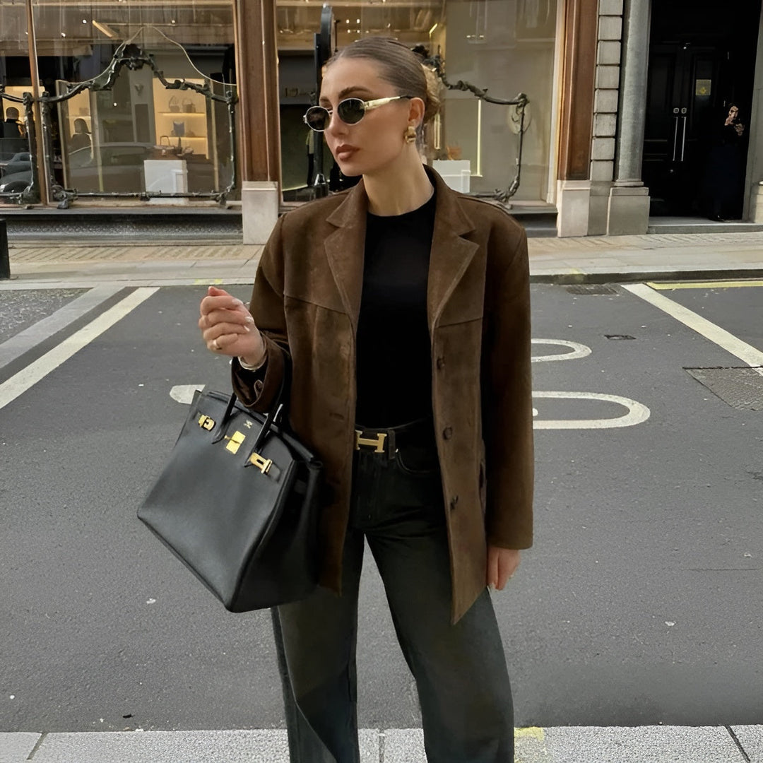 EB | Vielseitige Damen Wildleder Blazer