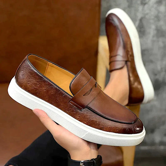 EB Lässiger, Flacher Herren-Loafer
