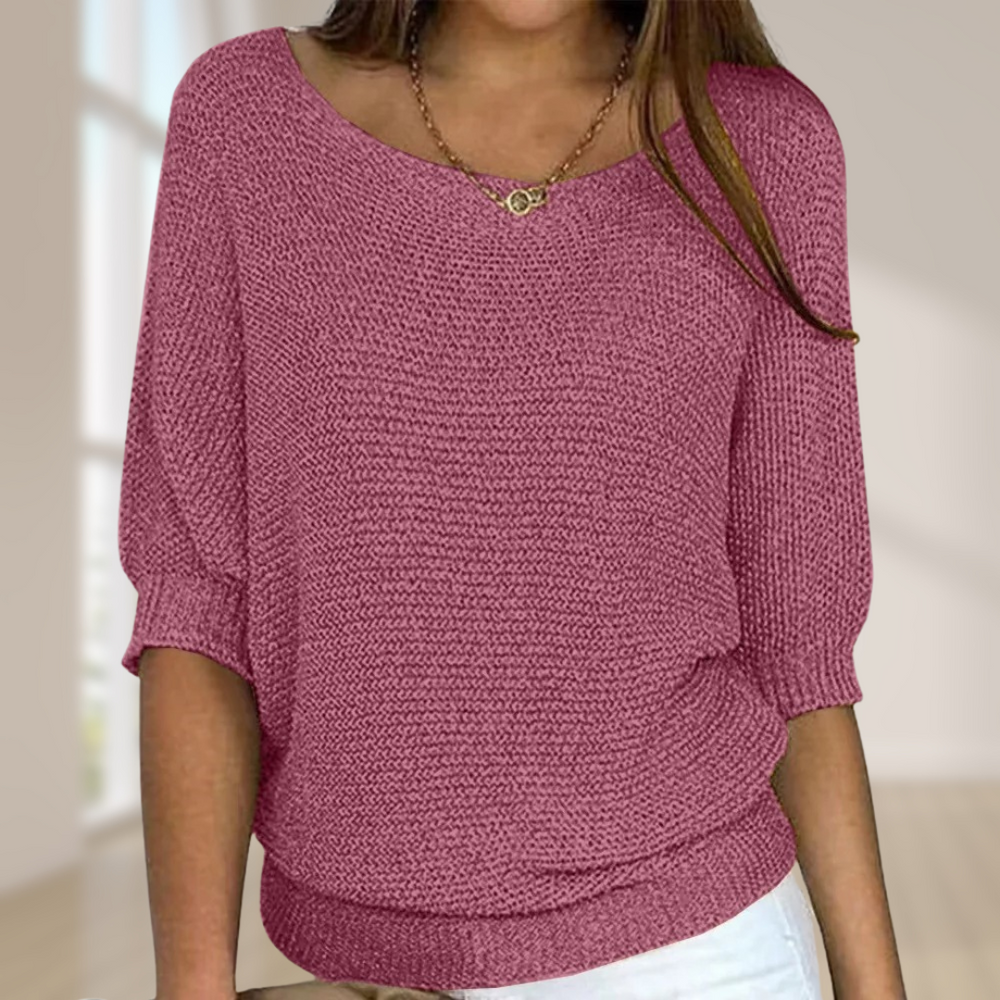 EB | Strickpullover mit halben Ärmeln