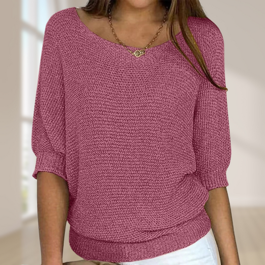 EB | Strickpullover mit halben Ärmeln