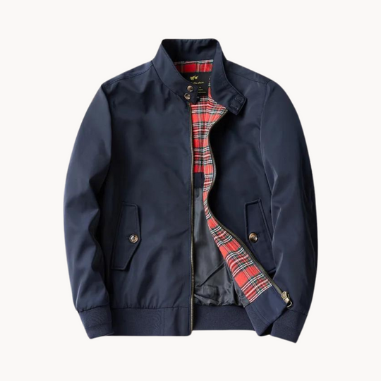 EB | Herren Camden Heritage Harrington Jacke - Tartanmuster gefüttert