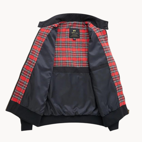 EB | Herren Camden Heritage Harrington Jacke - Tartanmuster gefüttert