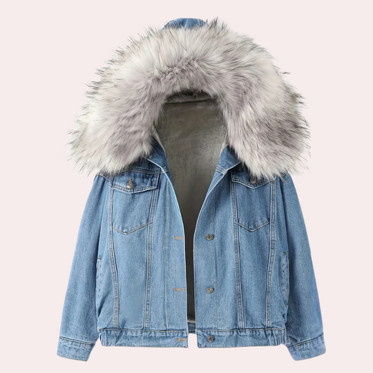 EB | Elegante Winter-Jeansjacke für Damen