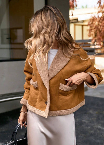 EB | Wendbare Jacke mit Teddyfutter Weich und Warm Lässiger Chic