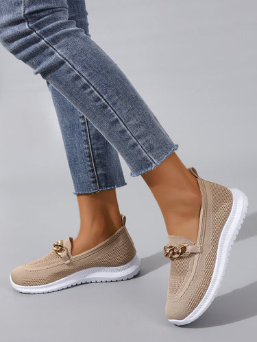 EB | Schicke Sneaker Mit Kettenbesatz