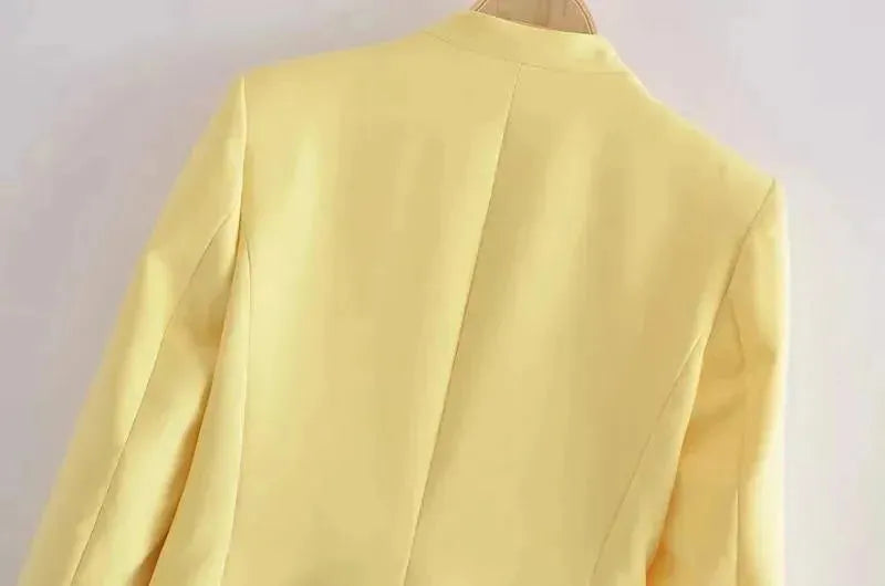 EB | Der Vorstellungskraft Formal Blazer Damen - Lässig - Uni-Farben