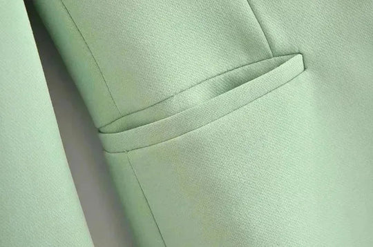 EB | Der Vorstellungskraft Formal Blazer Damen - Lässig - Uni-Farben