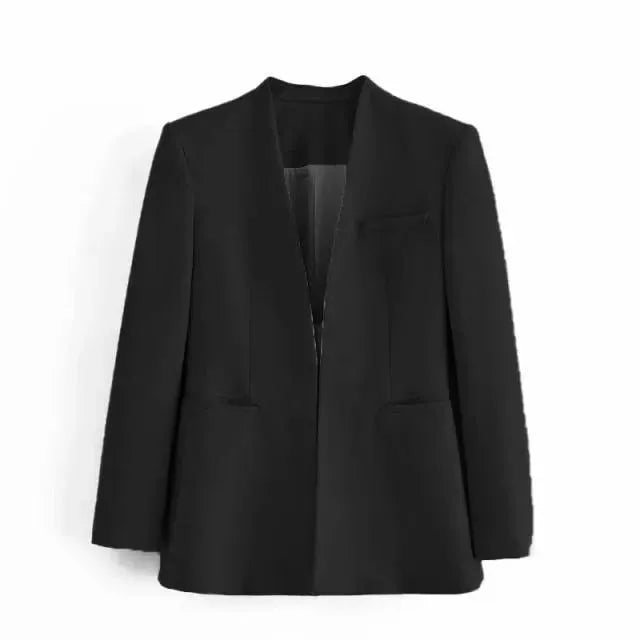 EB | Der Vorstellungskraft Formal Blazer Damen - Lässig - Uni-Farben