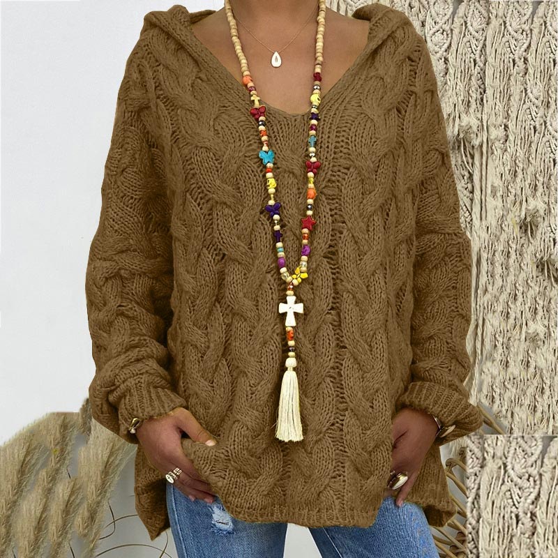 EB | Zeitloses Kabelstrick-Pullover für Frauen