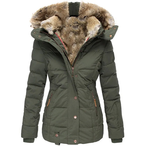 EB | Damenjacke mit Kragen und Fell