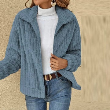 EB | Gerippte Jacke Schick Moderner Stil Ideal für den Winter