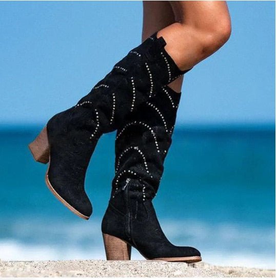 EB | Elegante Kniehohe Schicke Stiefel