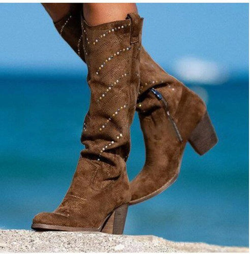 EB | Elegante Kniehohe Schicke Stiefel