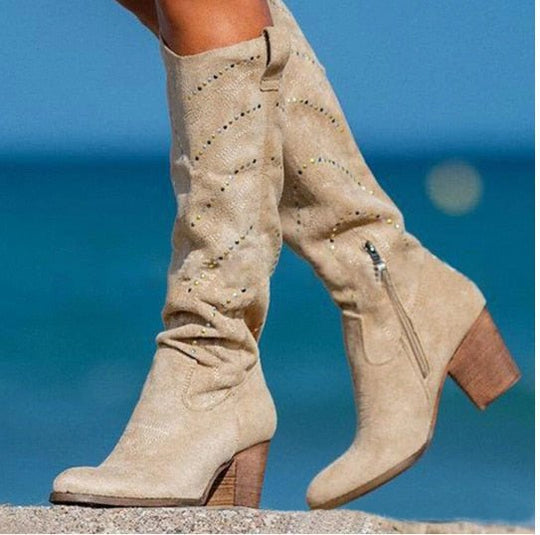 EB | Elegante Kniehohe Schicke Stiefel