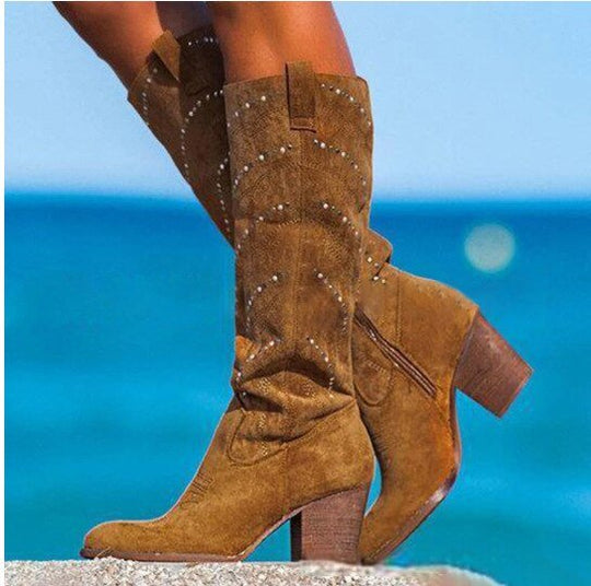 EB | Elegante Kniehohe Schicke Stiefel