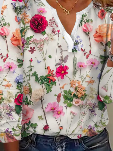 EB | Trendy Floral Pullover