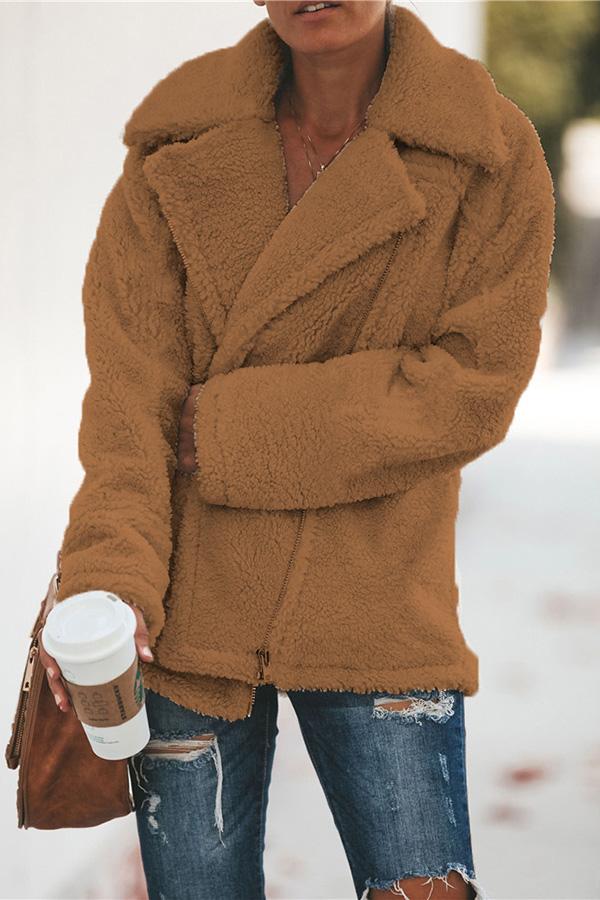 EB | Trendy Jacke mit Stehkragen und Reißverschluss