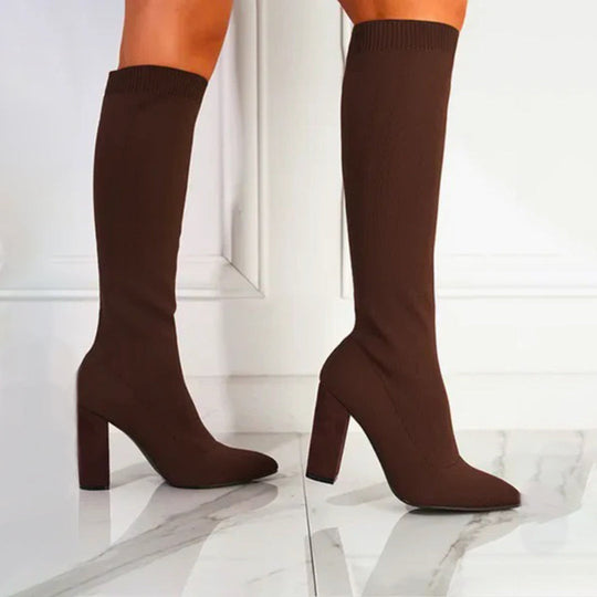 EB | Trendige kniehohe Stiefel