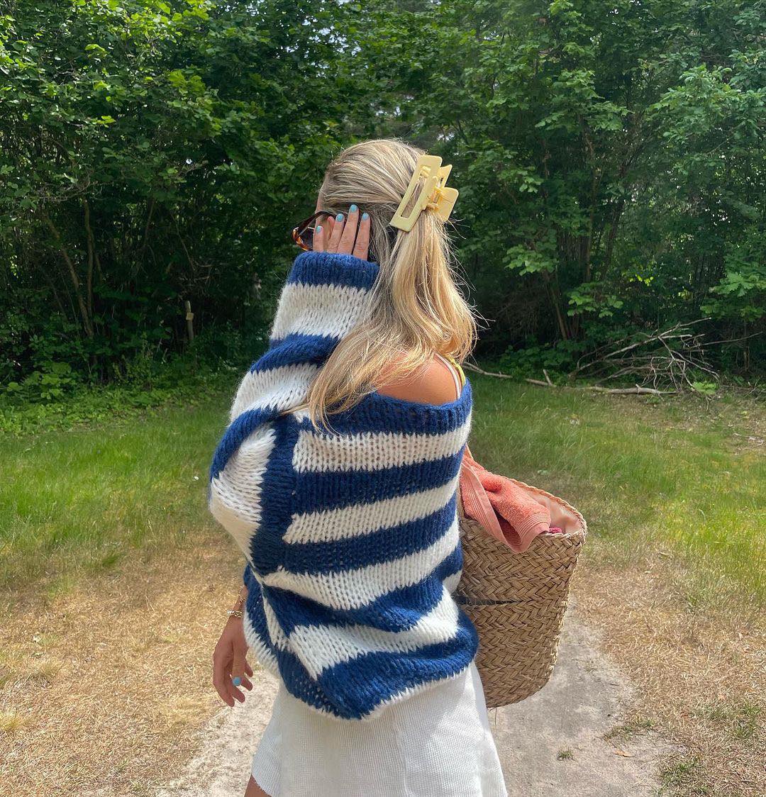 EB | Trendy Strick Frauenpullover