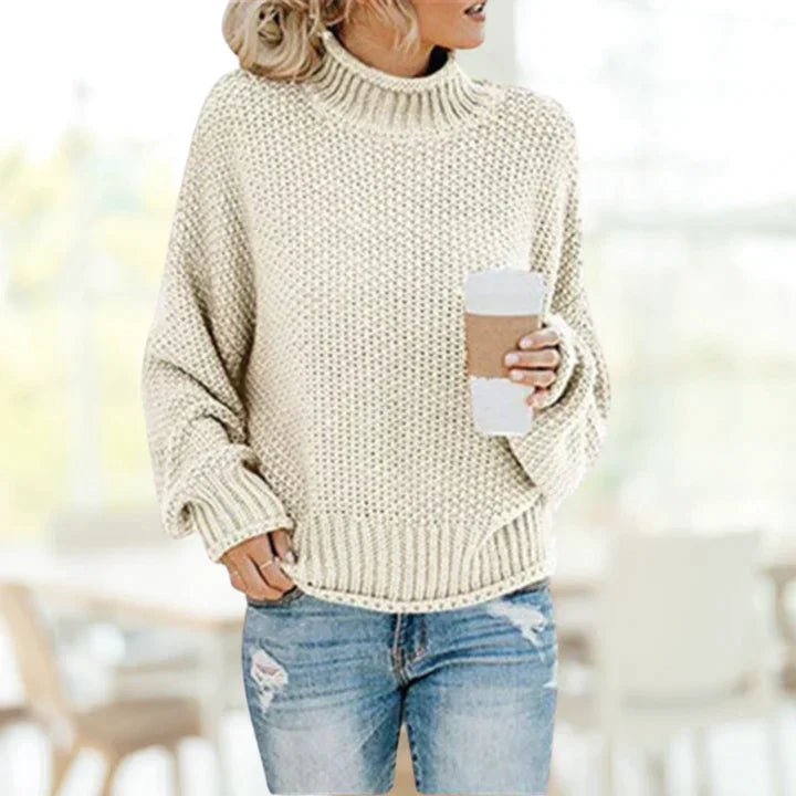 EB | Trendy Gestrickter Damenpullover
