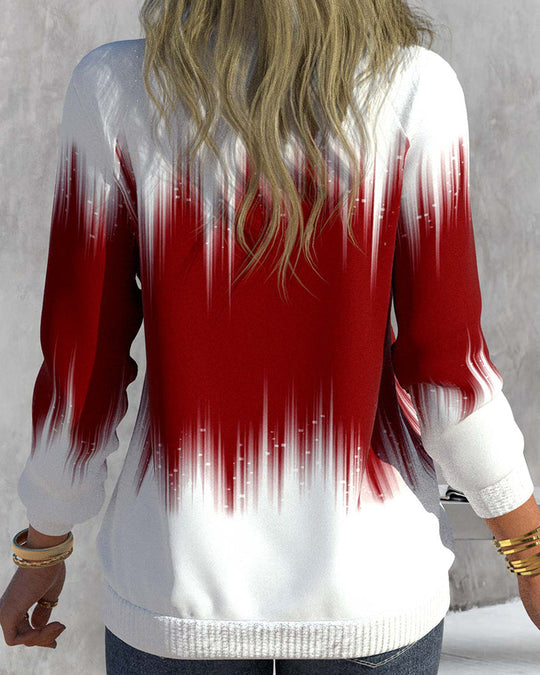 EB | Trendy Damen Zipkragenpullover