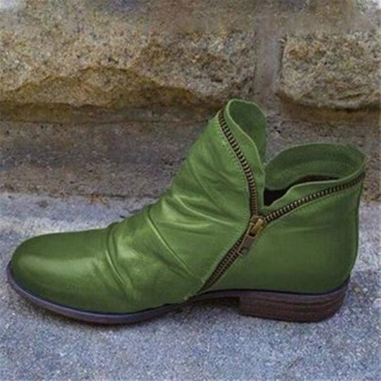 EB | Modische Leder Stiefeletten