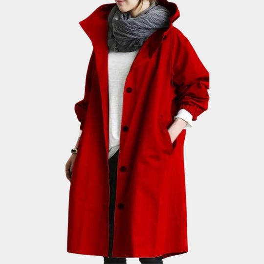 EB | Trendy Langer Damenmantel
