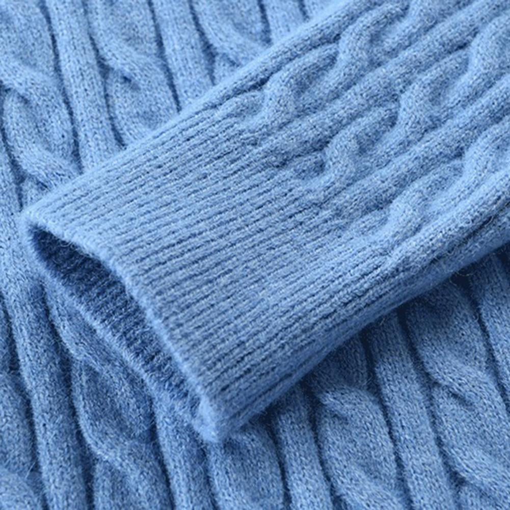 EB | Trendy Herrenpullover mit Stehkragen