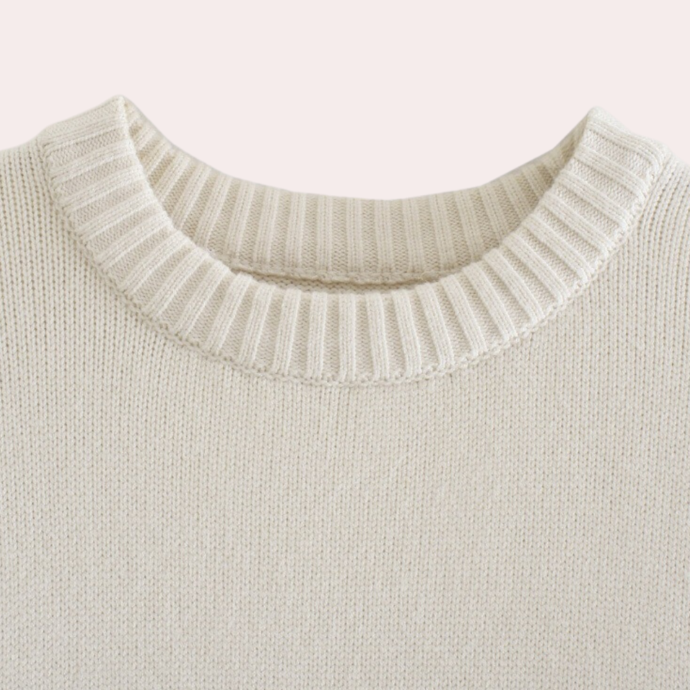 EB | Trendy Oversized Gestreifter Damenpullover