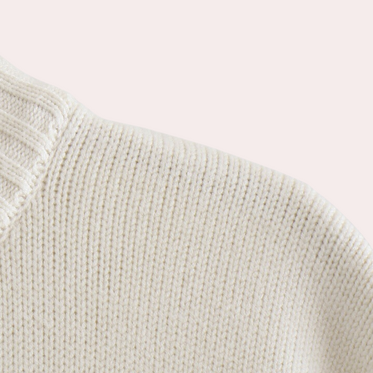 EB | Trendy Oversized Gestreifter Damenpullover