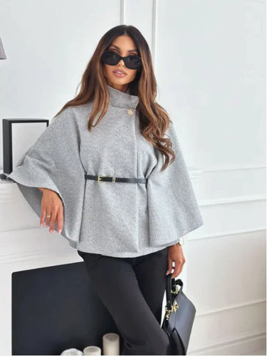EB | Trendy Woll Frauenmantel