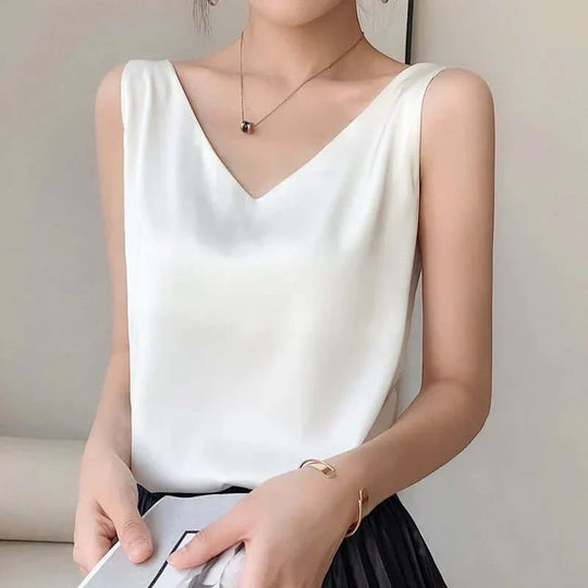 EB | Seidig Weiches Tanktop für Frauen