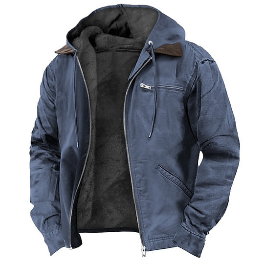 Funktionale Wasserdichte Outdoor Winterparka Jacke Mit Kapuze Polyester | EB