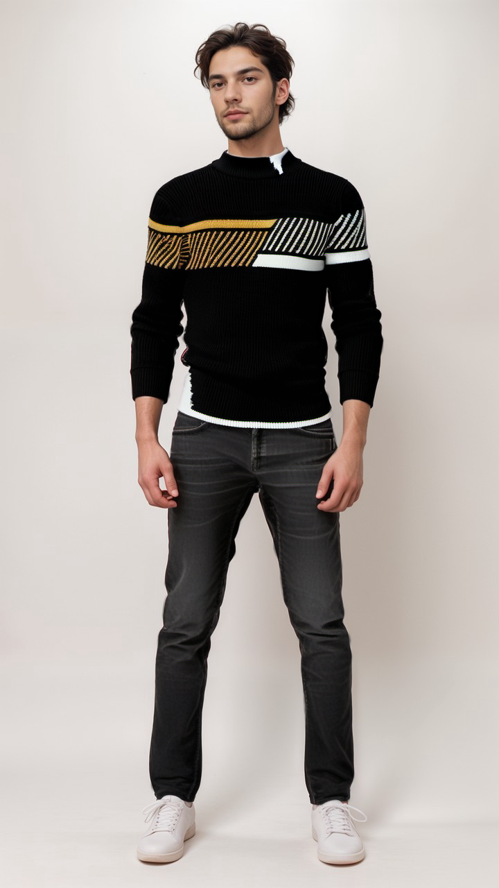 EB | Moderne Strickjacke
