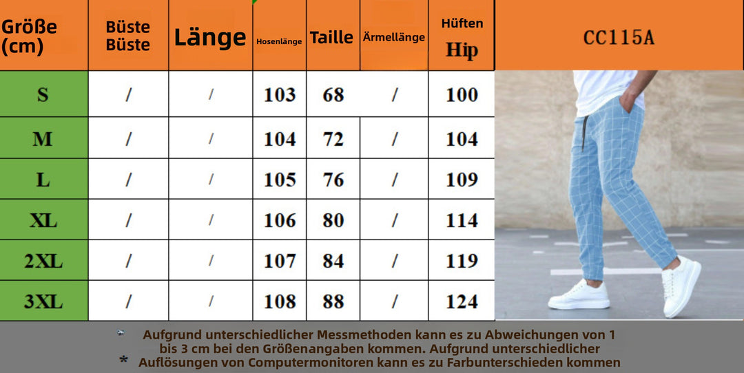 EB | Karierte Freizeithose